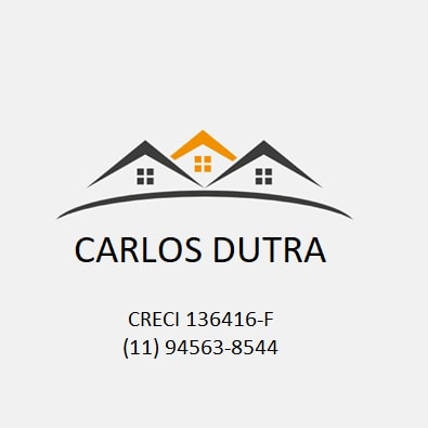 LOgo, Nome, Creci e tel contato.
