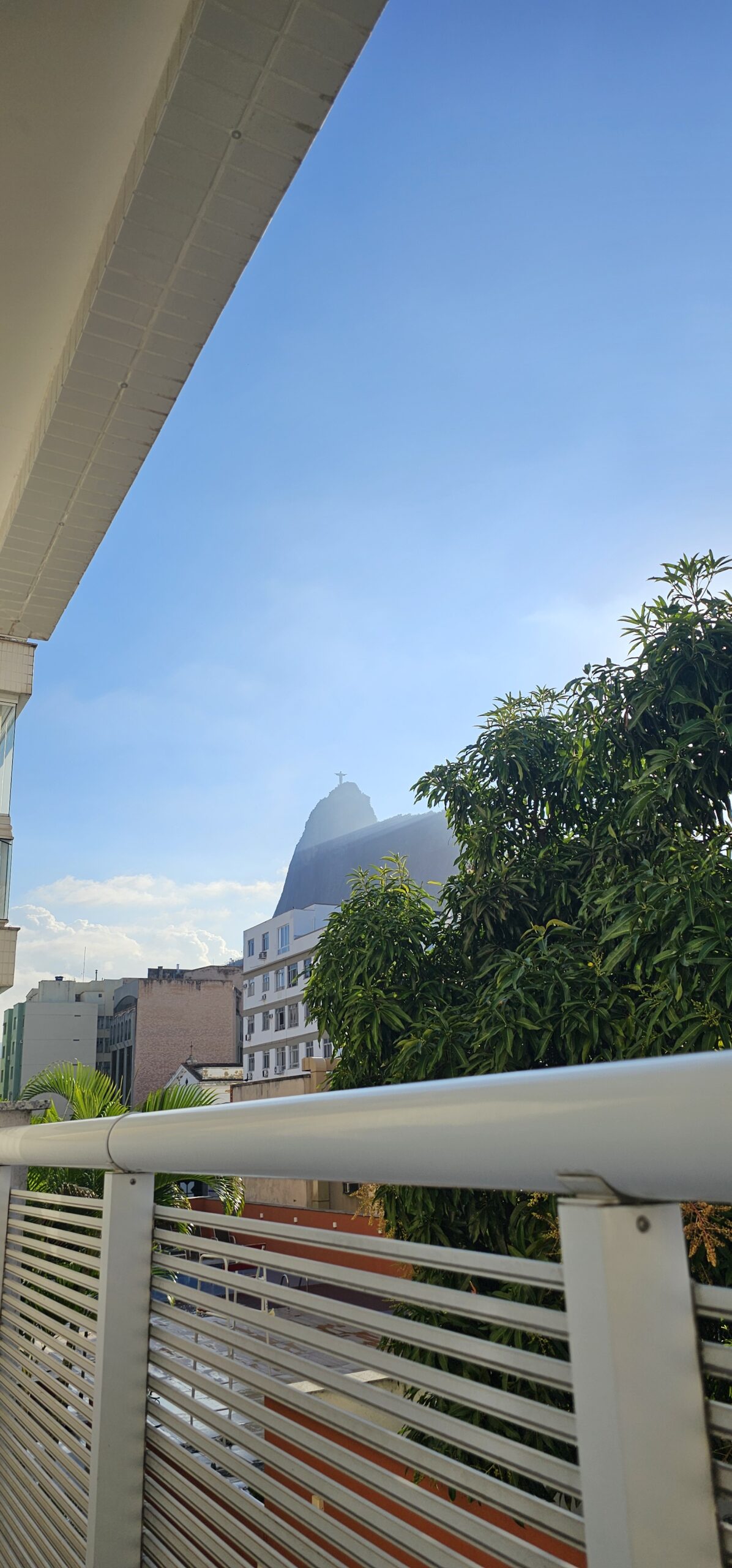 Vista do Cristo indevassada