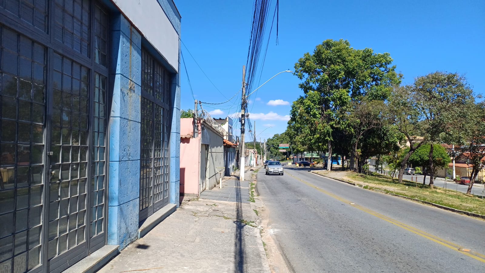 Vista da rua