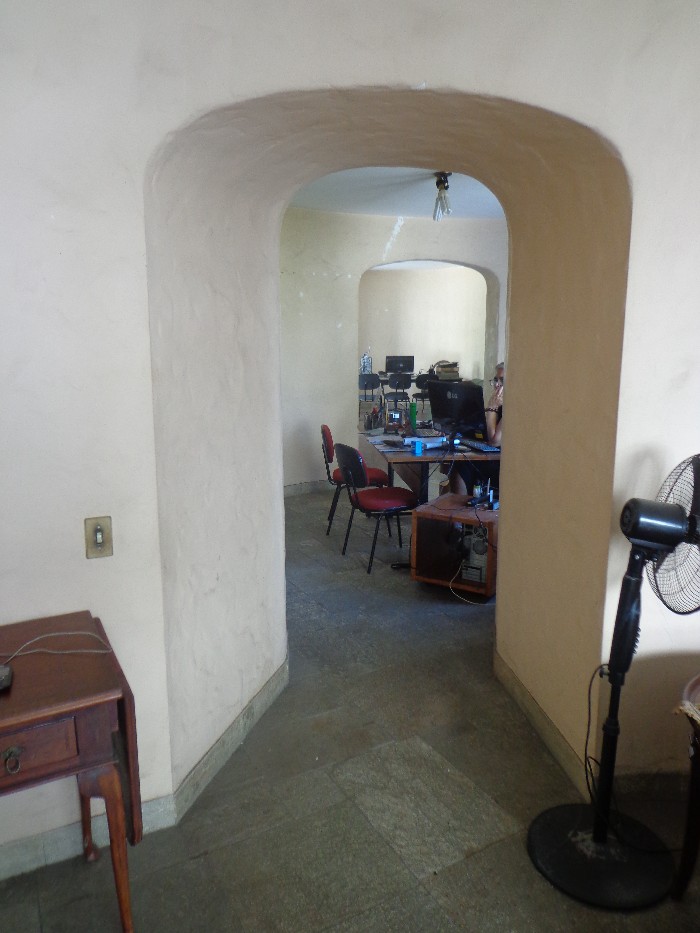 vista da sala 2 para sala 1