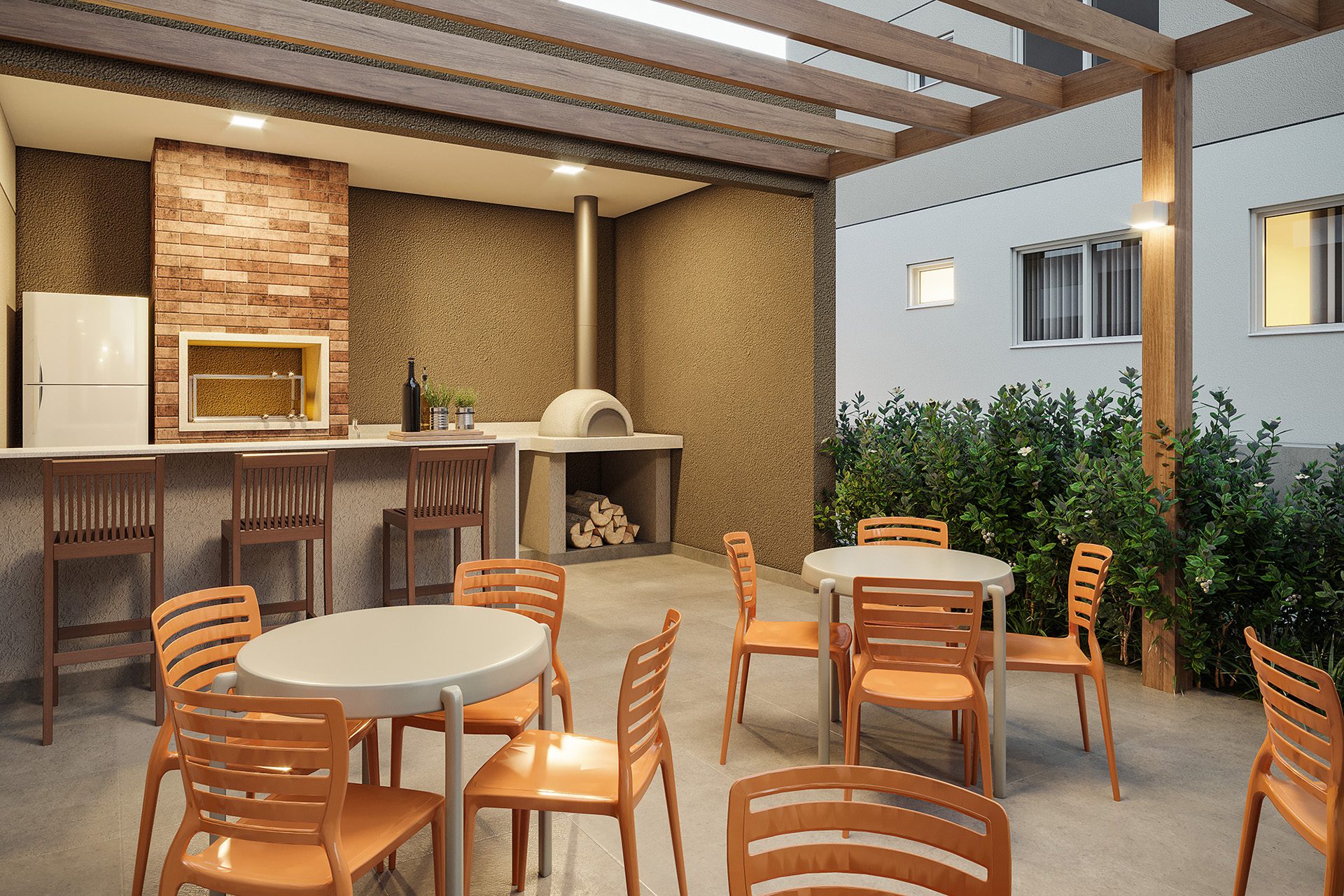 8-Perspectiva-artistica-da-churrasqueria-com-forno-de-pizza