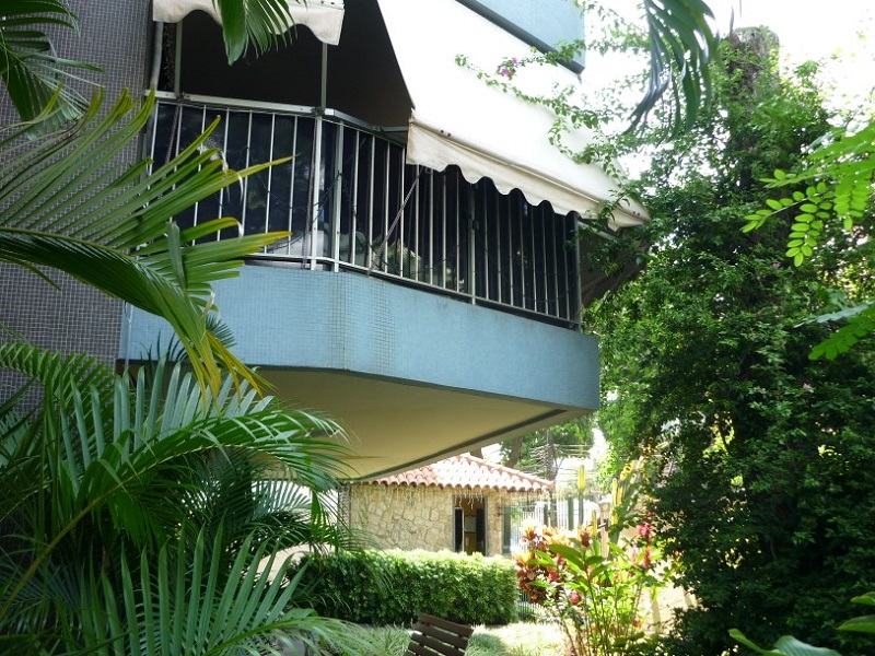 v varanda vista externa